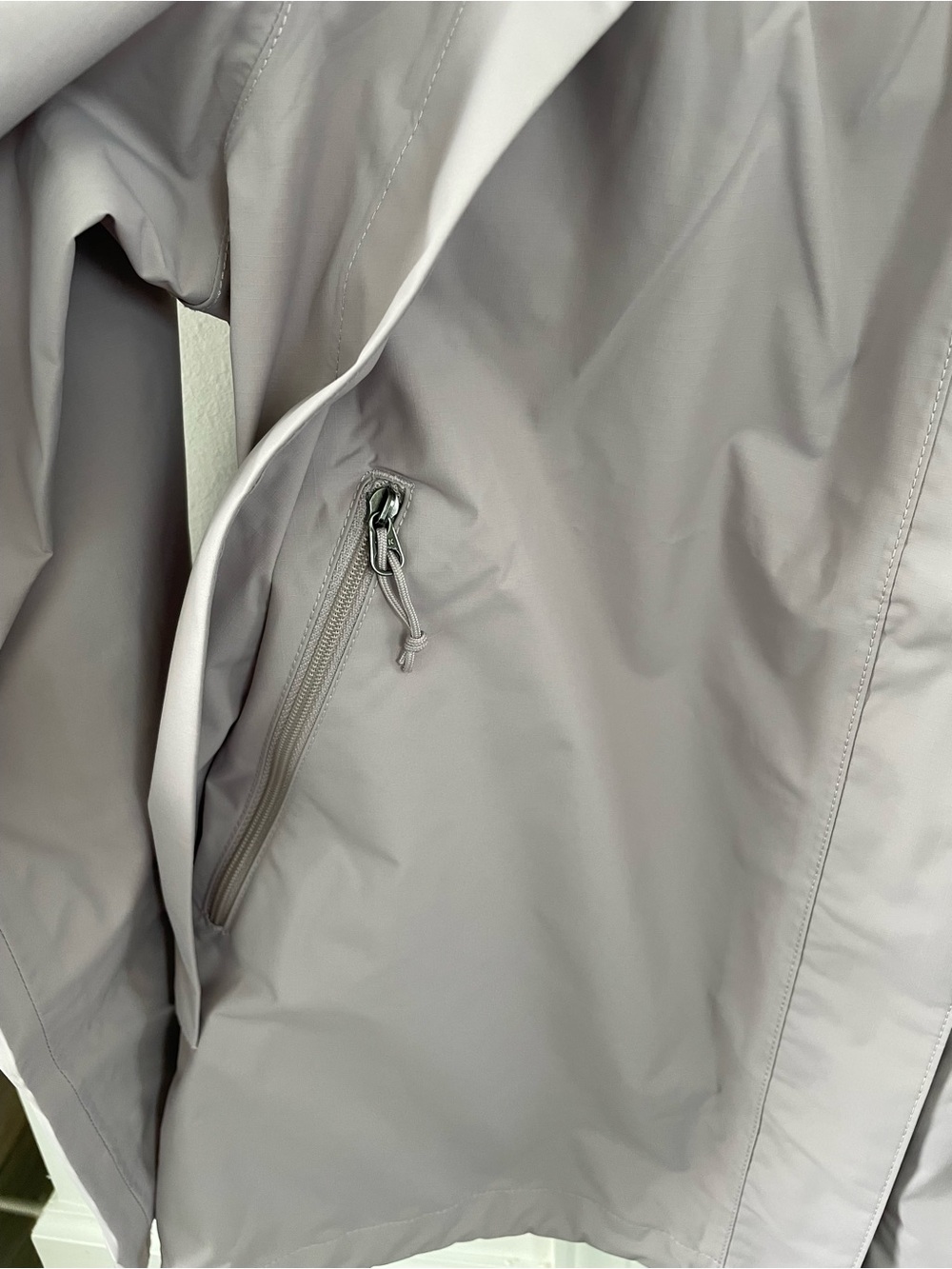 Women’s The North Face Antora Rain Jacket Moonstone Grey S - Picture 5 of 7